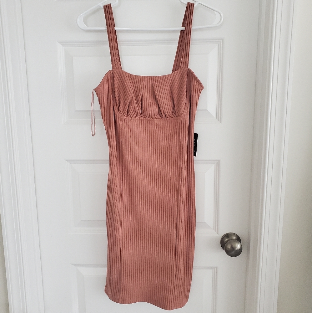 Pink Midi Dress NWT
